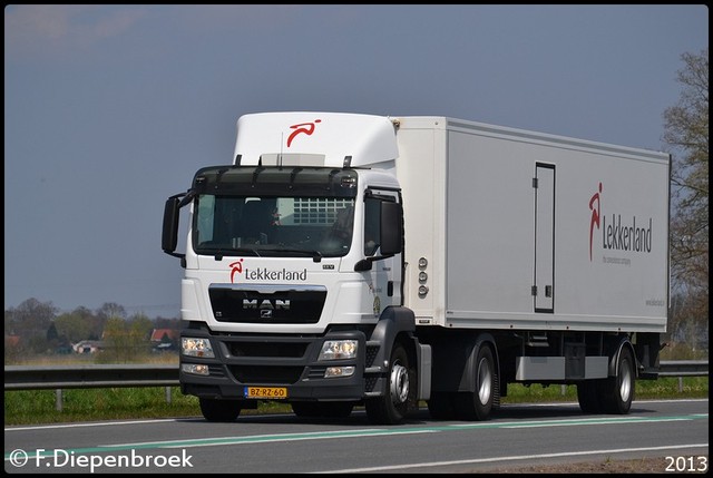 BZ-RZ-60 Man TGXS Lekkerland-BorderMaker Rijdende auto's