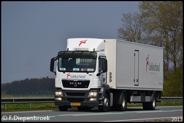 BZ-SJ-19 MAN TGS Lekkerland-BorderMaker Rijdende auto's