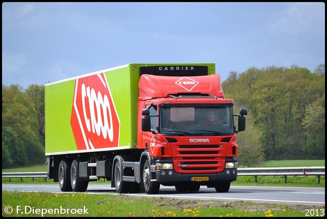 BX-GG-61 Scania P Schuitema-BorderMaker Rijdende auto's