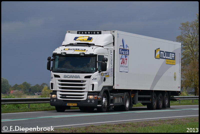 BX-JH-22 Scania G380 Muller Holten-BorderMaker - Rijdende auto's