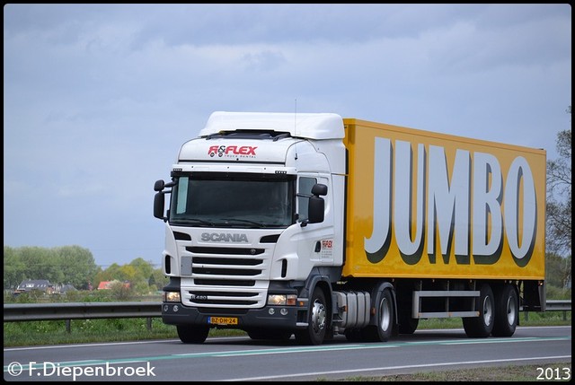 BZ-DH-24 Scania R420 Flex-Jumbo-BorderMaker Rijdende auto's