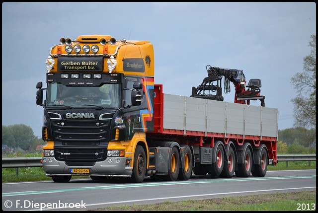 BZ-FG-56 Scania R620 Gerben Buiter-BorderMaker Rijdende auto's