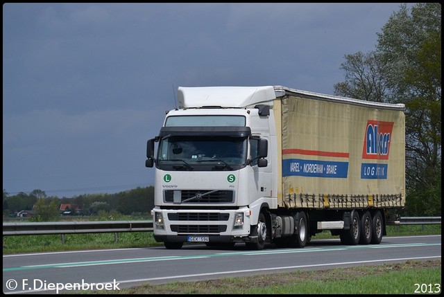 GEK 594 Volvo FH ALbers Logistik-BorderMaker Rijdende auto's