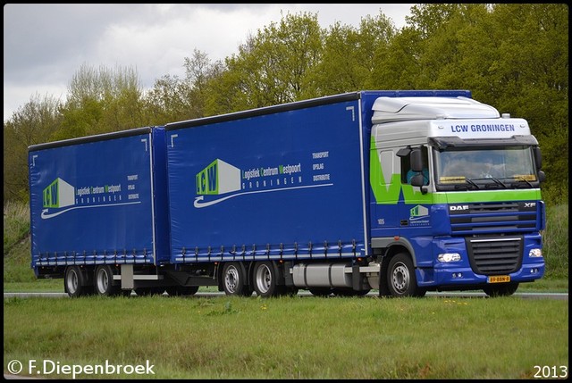 89-BBN-8 DAF 105 LCW Groningen-BorderMaker Rijdende auto's