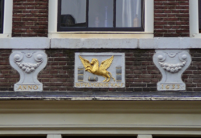 vliegendekalf Amsterdam winter
