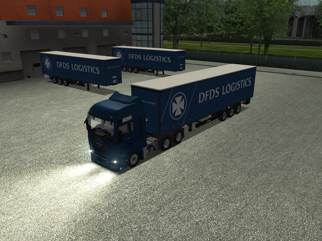 gts Man TGA 6x4 + Krone trailer DFDS by Ne Dodelan GTS COMBO'S