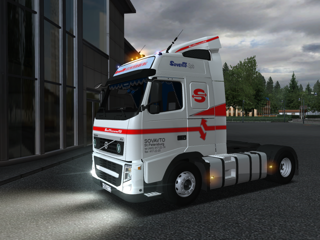 gts Volvo Fh Sovavto + Kogel SN24 verv sc A reefer GTS COMBO'S