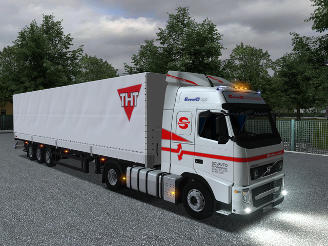 gts Volvo Fh Sovavto + Kogel SN24 verv sc A reefer GTS COMBO'S