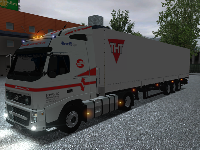 gts Volvo Fh Sovavto + Kogel SN24 verv sc A reefer GTS COMBO'S