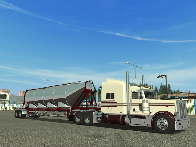 gts Peterbilt 389 6x4 + int + 2x trailer verv volv GTS COMBO'S