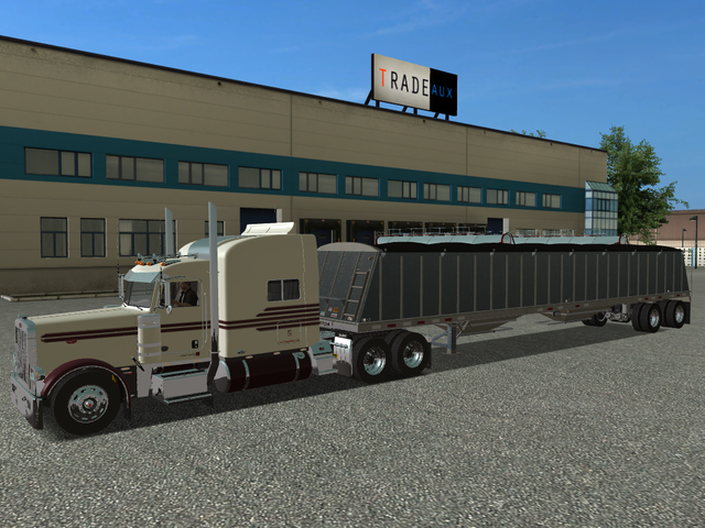 gts Peterbilt 389 6x4 + int + 2x trailer verv volv GTS COMBO'S