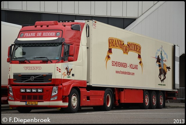 BZ-SJ-76 Volvo FH Frank de Ridder-BorderMaker 2013