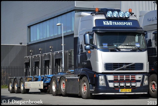 BS-GS-40 Volvo FH K&B Transport-BorderMaker 2013