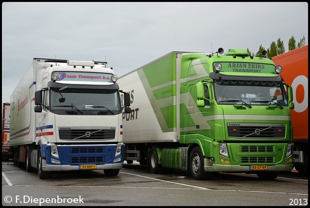 Stam en Arjan Eriks Transport-BorderMaker 2013