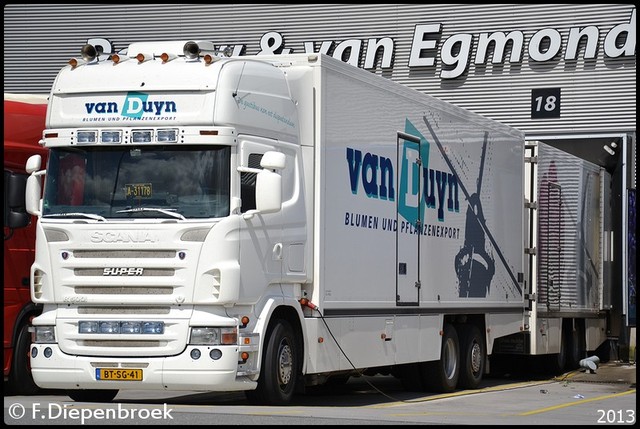 BT-SG-41 Scania R500 Van Duyn-BorderMaker 2013