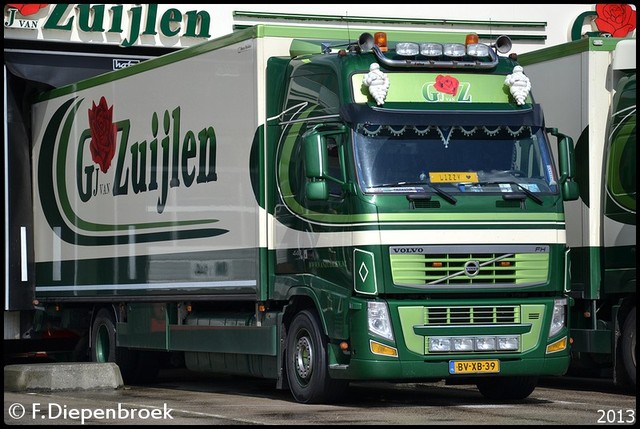 BV-XB-39 Volvo FH GJ van Zuijlen-BorderMaker 2013