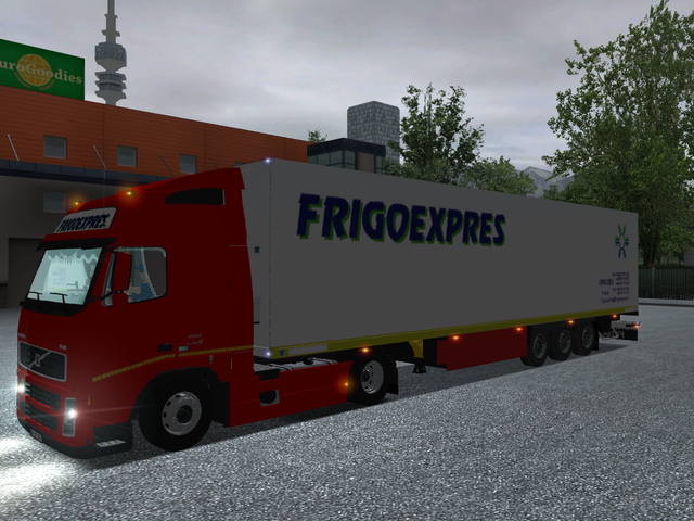 gts Volvo Fh12 400 euro5 + trailer FrigoExpres ver GTS COMBO'S