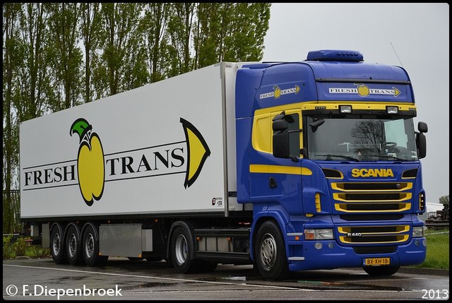 BX-XH-18 Scania R440 Fresh Trans-BorderMaker 2013