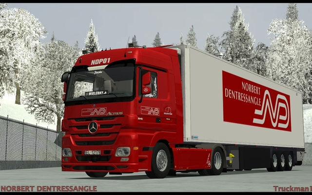 gts Mercedes-Benz Actros MPIII MS ND verv daf B  ETS & GTS