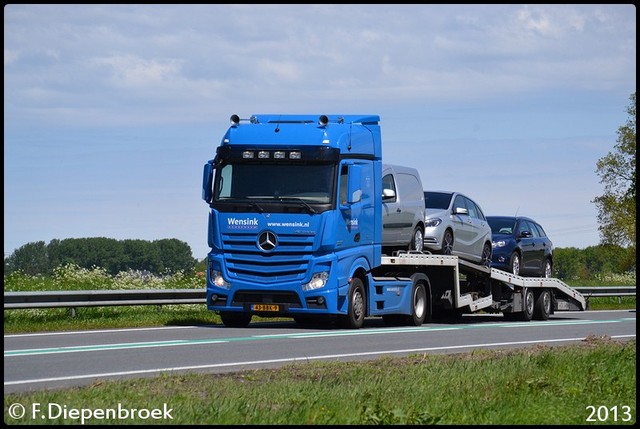 43-BBK-9 Mercedes Actros Wensink-BorderMaker Rijdende auto's