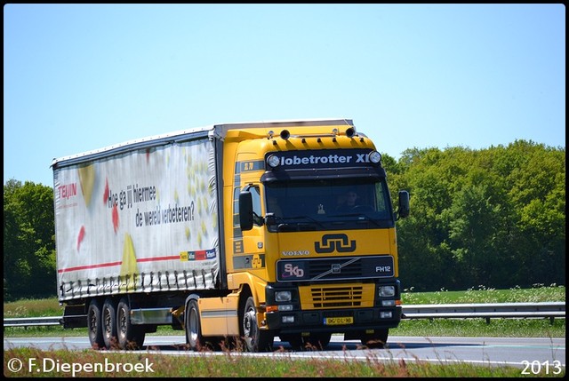 BG-DL-18 Volvo FH12 XL70-BorderMaker Rijdende auto's