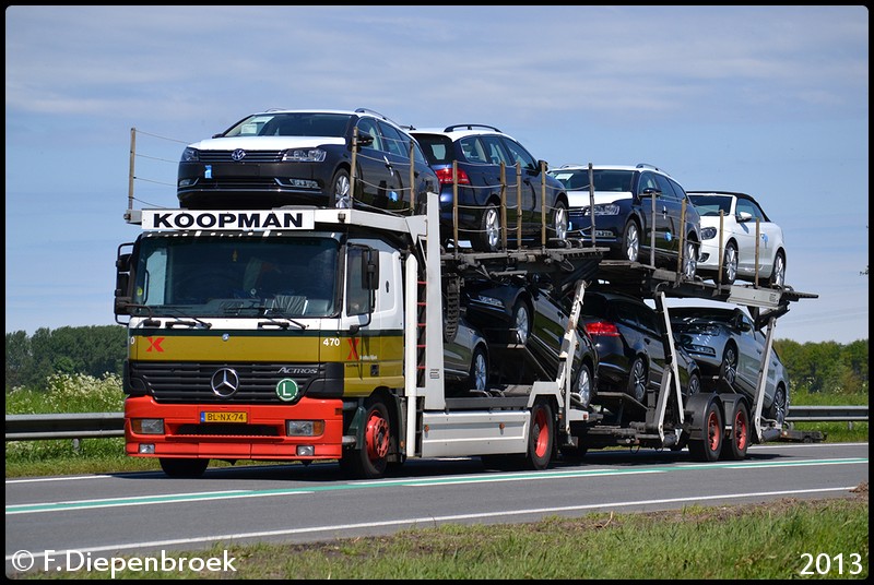 BL-NX-74 Mercedes ACtros Koopman-BorderMaker - Rijdende auto's