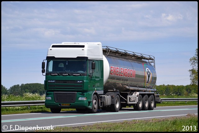 BP-ZT-21 DAF XF Jan Oostinga Bedum-BorderMaker Rijdende auto's