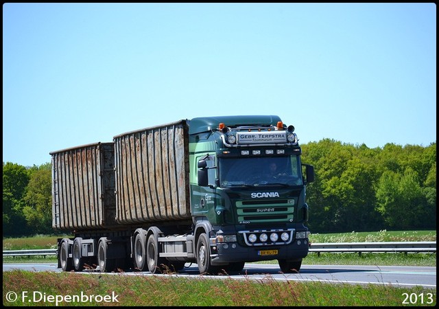 BR-RL-79 Scania R500 Gebr Terpstra-BorderMaker Rijdende auto's