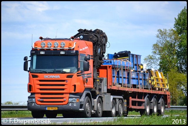 BV-XN-36 Scania R560 Remmers-BorderMaker Rijdende auto's
