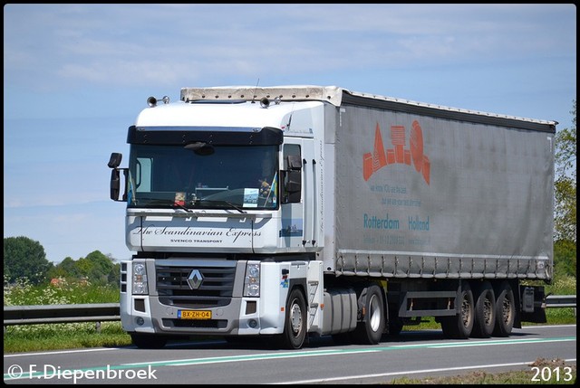 BX-ZH-04 Renault Magnum Svenco Transport-BorderMak Rijdende auto's