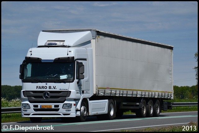 BZ-RG-20 Mercedes Actros MP3 Faro-BorderMaker Rijdende auto's