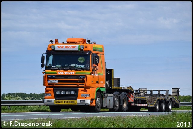 PO 681 SS DAF XF V.d Vlist Polska4-BorderMaker Rijdende auto's