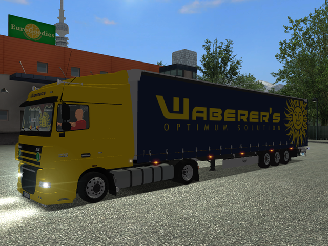 gts Daf XF + Trailer Waberer's verv daf A reefer 1 GTS COMBO'S