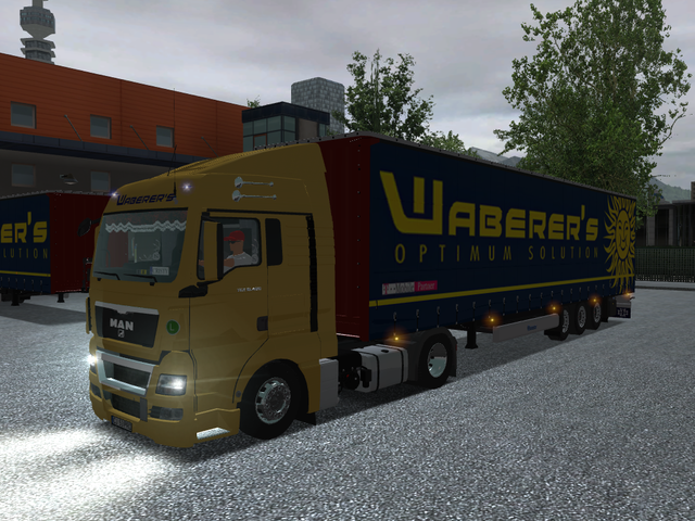 gts Man TGX + Trailer Waberer's by Cristy verv daf GTS COMBO'S