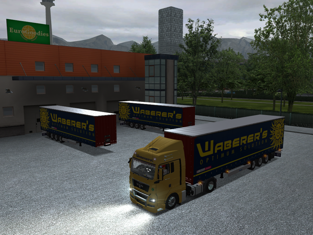 gts Man TGX + Trailer Waberer's by Cristy verv daf GTS COMBO'S