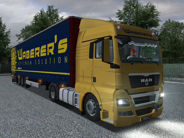 gts Man TGX + Trailer Waberer's by Cristy verv daf GTS COMBO'S