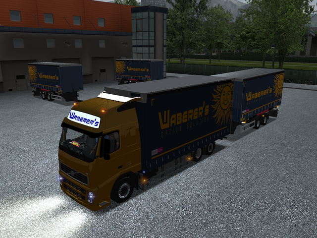 gts Volvo Fh16 6x2 BDF + Tandem Waberer's verv vol GTS COMBO'S