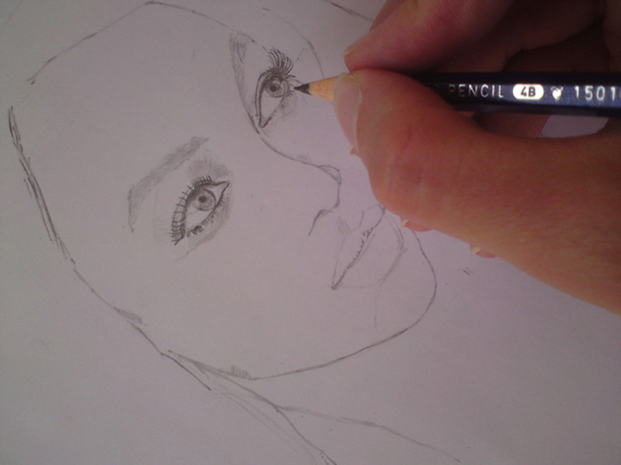 Tyra Banks sketch 1 - 