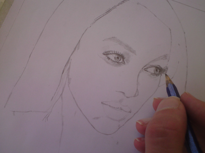 Tyra Banks sketch 2 - 