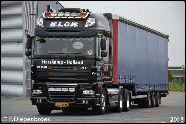 BZ-GB-36 DAF 105 J&E Klok2-BorderMaker 2013