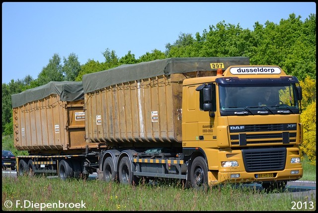 BR-HS-35 DAF XF Dusseldorp-BorderMaker Rijdende auto's