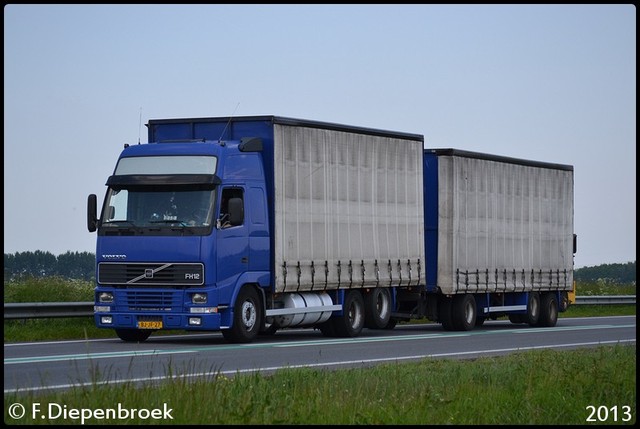 BJ-JF-27 Volvo FH12-BorderMaker Rijdende auto's