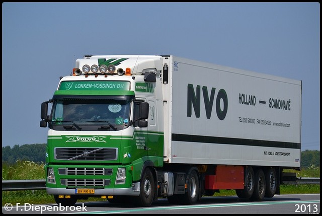 BR-NR-87 Volvo FH Lovo-BorderMaker Rijdende auto's