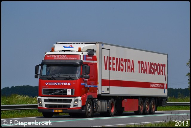 BR-ZN-24 Volvo FH Veenstra-BorderMaker Rijdende auto's