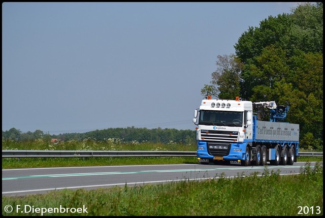 BZ-DG-91 DAF 105 Kijlstra3-BorderMaker Rijdende auto's