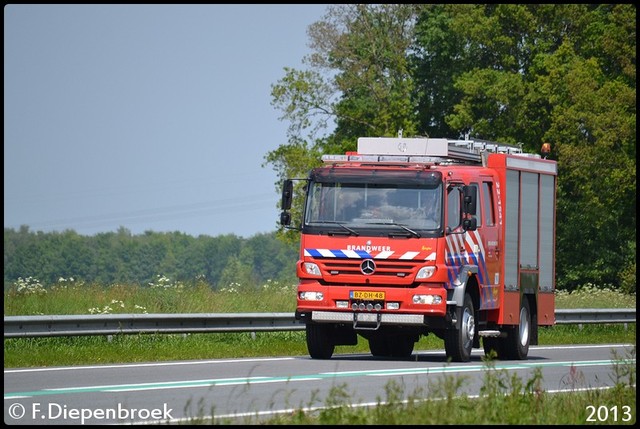 BZ-DH-48 Mercedes Atego Brandweer2-BorderMaker Rijdende auto's