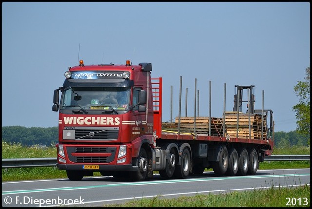 BZ-HJ-46 Volv FH Wigchers-BorderMaker Rijdende auto's