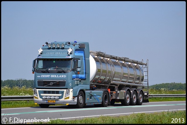 BZ-RX-39 Volvo FH Van Zeist-BorderMaker Rijdende auto's