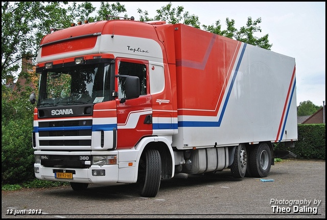 Kermis Auto  BH-FJ-63   ( Ex de vries) bor Scania