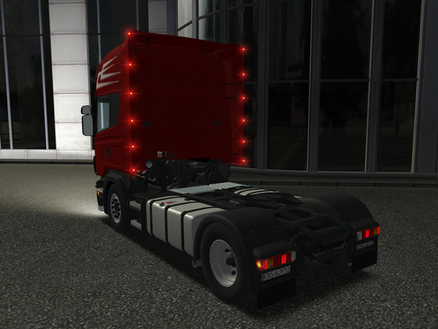 gts Scania R500 + Krone profiliner DFDS Transport  GTS COMBO'S